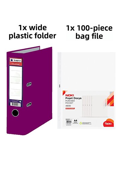 Tigra 1 buc Tigra Folder lat 1 bucată Noki 100 Plicuri Set Office File