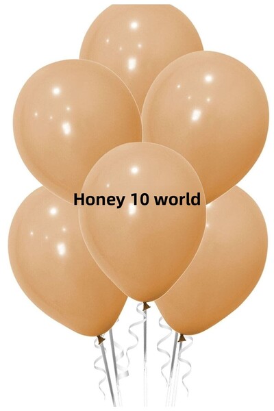 BAL10 DÜNYASI Skin Color Pastel Balloon 10 Pieces