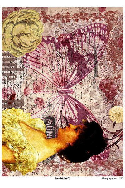 ehobici Model 170 - Brass Decopage Lineart Craft