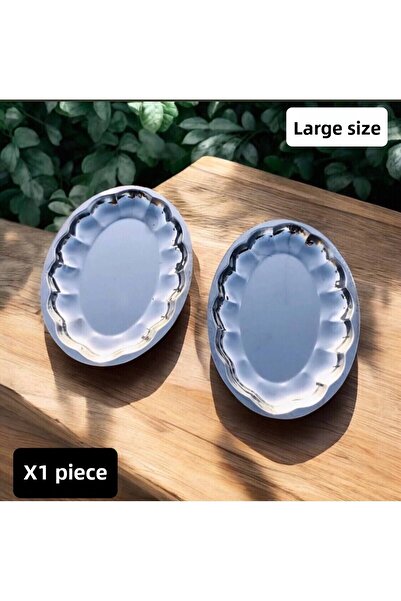 Metler طبق قارب من الفولاذ المقاوم للصدأ، طبق قارب سميك من الفولاذ، سلطة، تقد...