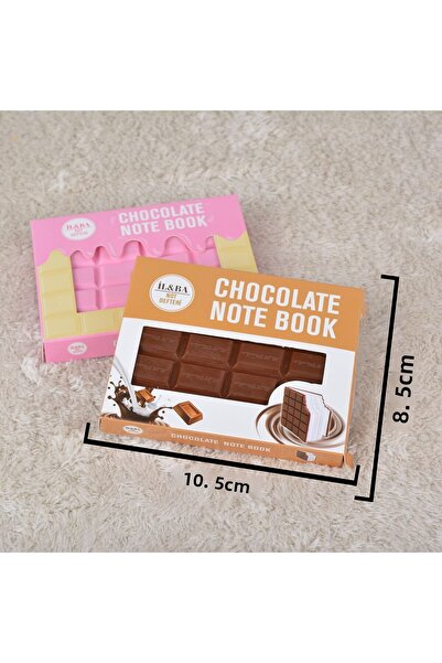 Nobbystar Strawberry and Chocolate Scented Gift Notepad with Silicone Cover - 2 Pieces