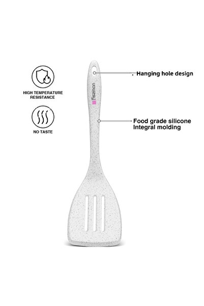Fissman Slotted Turner White 32x4.5x9cm Bianca Series Nylon And Silicone