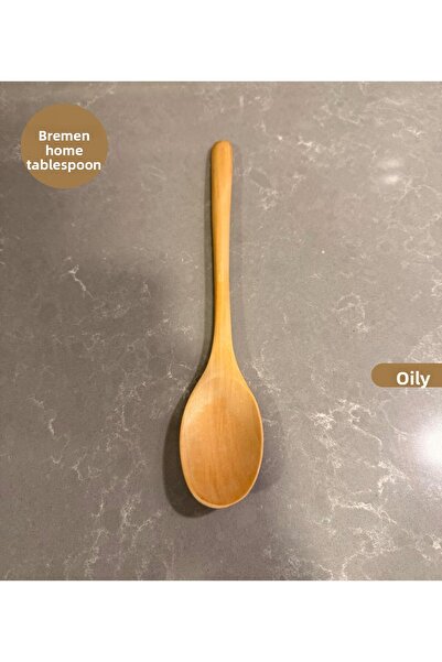 Bremen Home Imported Wooden Spoon, Luxury Wooden Tablespoon 23 cm