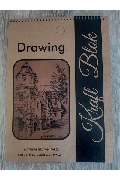 lizy collection Sketchbook Kraftbook - Drawing Notebook, Sketching Kraft