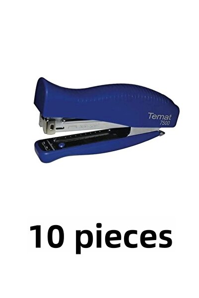 Temat 7500 Large Stapler 30 Sheets 24/6 Blue 10 Pieces