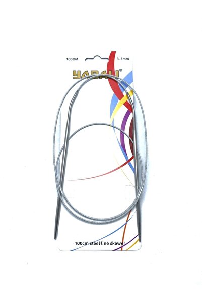 Yabalı خط فولاذي محبوك 100 سم رقم: 3.5