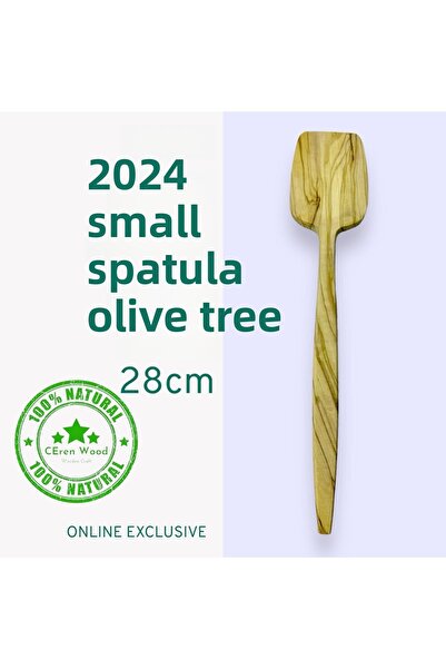 Butik ملعقة خشبية مصنوعة يدويًا من خشب الزيتون الطبيعي من CEren