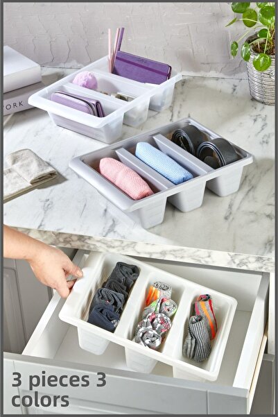 Bayev Roma 3 bucăți sertar șosete eșarfă centură machiaj organizator organizator