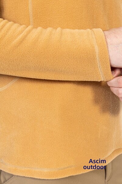 ASCİM Ascim Half Zipper Fleece |   Yellow