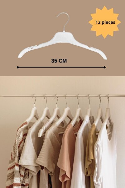 Asortix Umeraș pentru haine pentru copii de 3-14 ani, din plastic, 12 bucăți ...