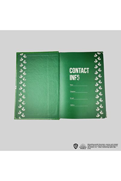 Sihir Dükkanı Hogwarts Building Notebook Slytherin