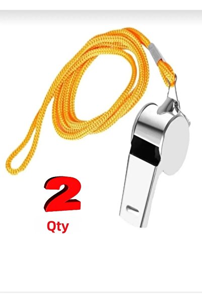 Bakio Ποιοτικό 2 τεμάχια ανοξείδωτο μεταλλικό σφυρίχτρα σεισμού, διαιτητής, σφυρίχτρα διάσωσης