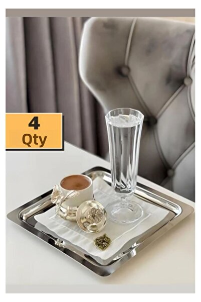 Global Ersat Ersat Home 4-Piece Presentation Table 21*21 cm