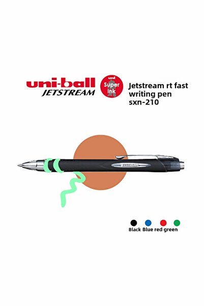 Uni قلم Sxn-210 باللون الأسود Jetstream 1.0