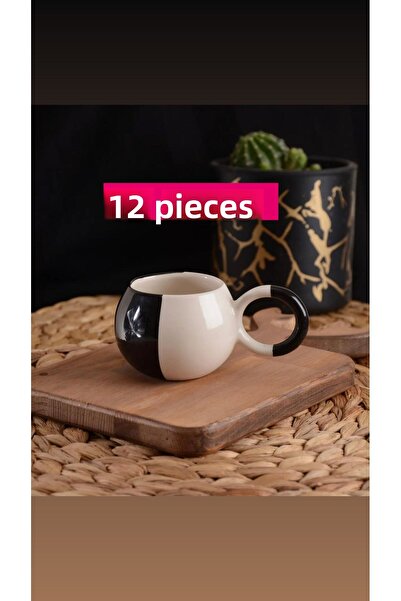 veraev Ceramic Mug Set 12 Person Mug