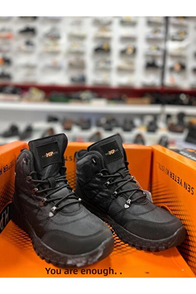 M.P. Μ.π. 242-1861 Μαύρα ανδρικά Trekking Sports Boots