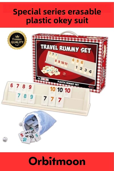 Orbitmoon مجموعة Okey البلاستيكية الممتازة المقاومة للخدش والمضادة للبكتيريا ...