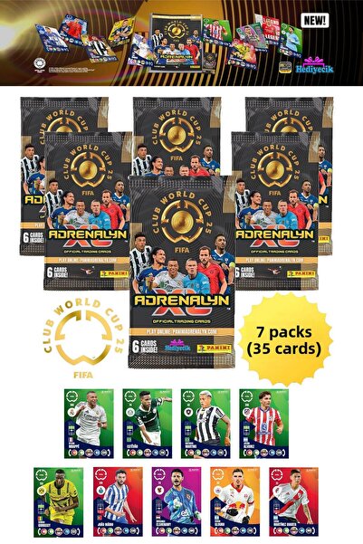 hediyecik Panini Fifa Club World Cup 2025 Trading Card World Cup Game Cards 7...