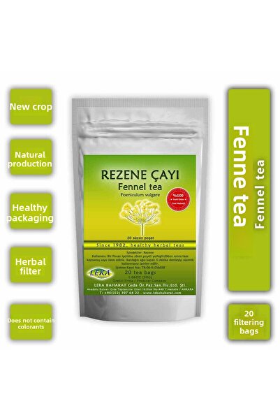 leka baharat شاي الشمر 20 كيسًا