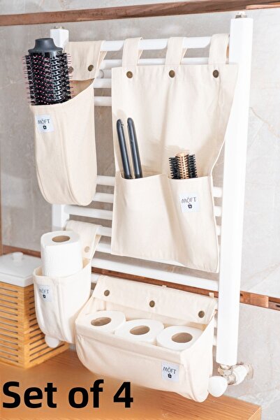 MÖFT Οργανωτής πολλαπλών χρήσεων 4 τεμαχίων για να διατηρείται οργανωμένος στο μπάνιο, την κουζίνα και τα δωμάτια