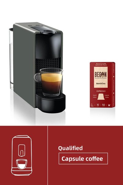 BEGON Nord Kivu Nespresso Compatible Aluminum Capsule Coffee Espresso - 40 Pieces