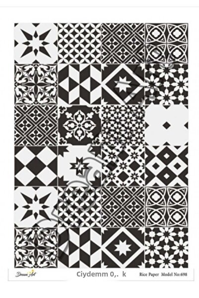 DERYA DESİNG ART نموذج DRM698 ورق ديكوباج نحاسي
