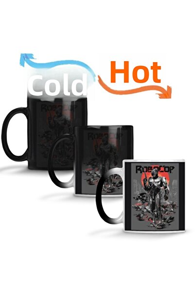 Baskı Dükkanı Robocop 04 - كوب وكوب من البورسلين السحري