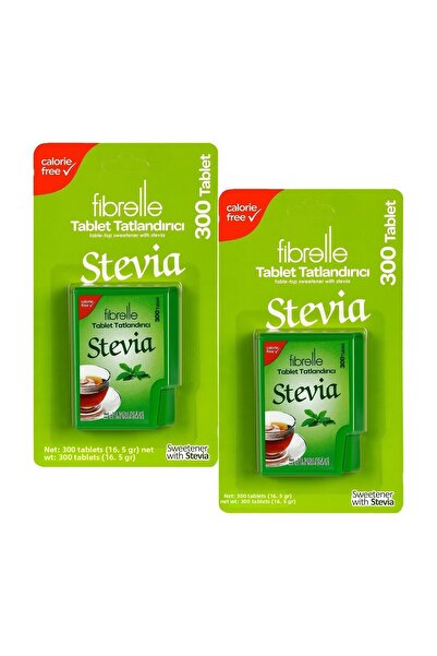 Fibrelle أقراص ستيفيا - 300 قرص × 2 علبة ستيفيا