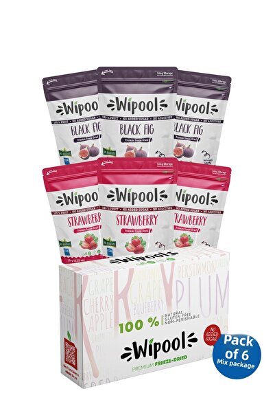 wipool organic discover the healthy life رقائق الفواكه الطبيعية المجففة بالتج...