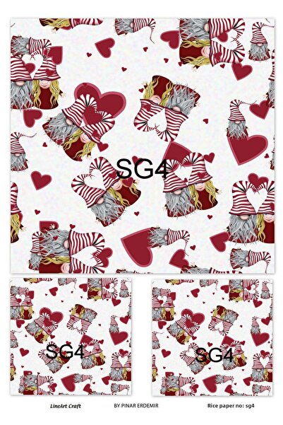 LİNEART ورق ديكوباج نحاسي Lineart رقم: SG4