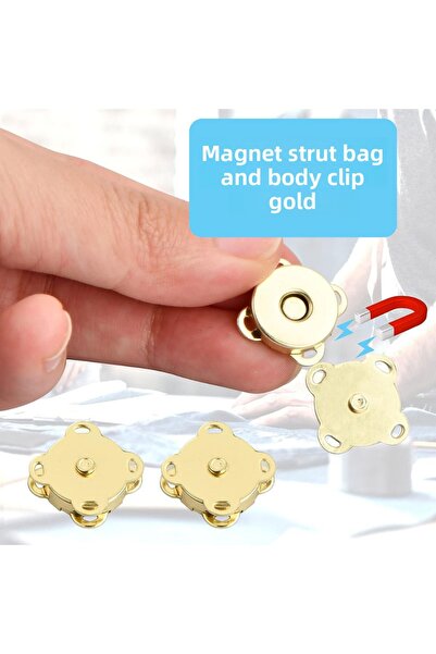 Prestij Boncuk حقيبة تبختر مغناطيسية ومشبك محفظة 10 قطع