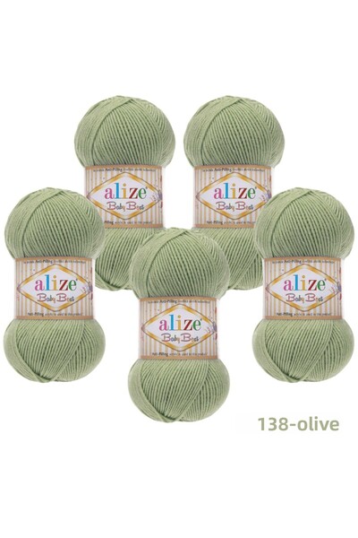 Ravepi Collection Alize Baby Best Pachet de 5 fire de tricotat manual Cod de ...