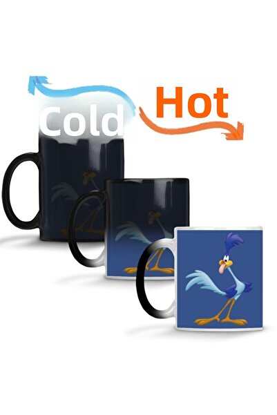 Baskı Dükkanı كوب لوني تونز رود رنر السحري من البورسلين