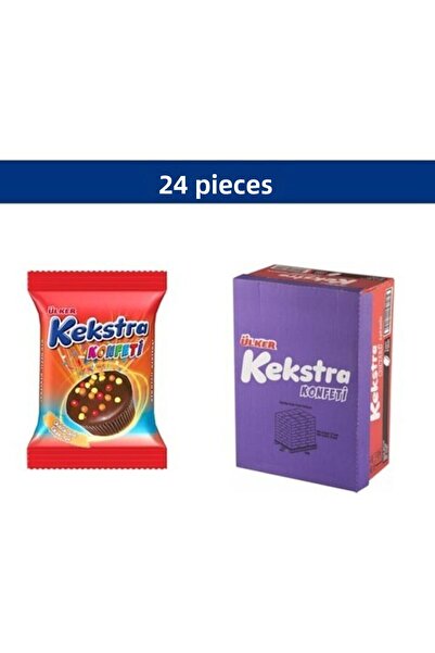 Ülker 38 جرام كيكسترا كونفيت بالكاكاو - 24 قطعة