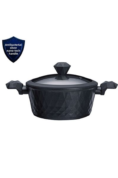 Karaca Oală cu mâner antibacterian Biodiamond 28 Cm