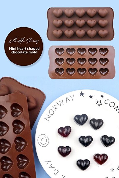 Anadolu Saray Çarşısı قالب شوكولاتة عملي منقوش من السيليكون مكون من 15 قطعة -...