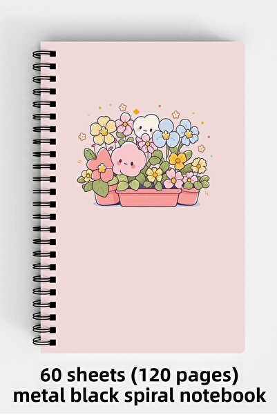 Anime Marketi تصميم جمالي قديم A5 دفتر بغلاف صلب حلزوني 120 ورقة