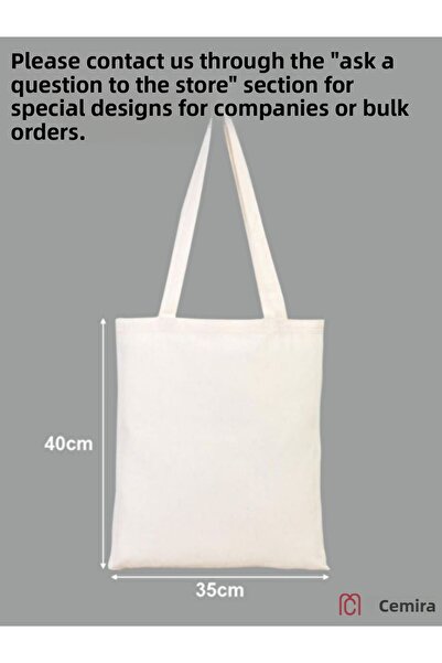 Cemira Vicces Cat Cat Design Tote Bag Vászontáska