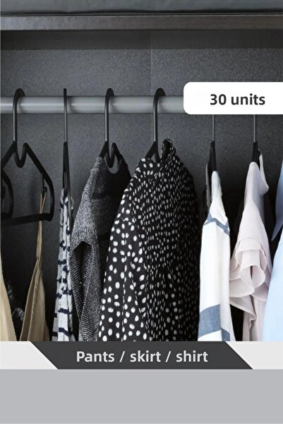 Mutfak Köşesi Clothes Hangers, 30 Pieces