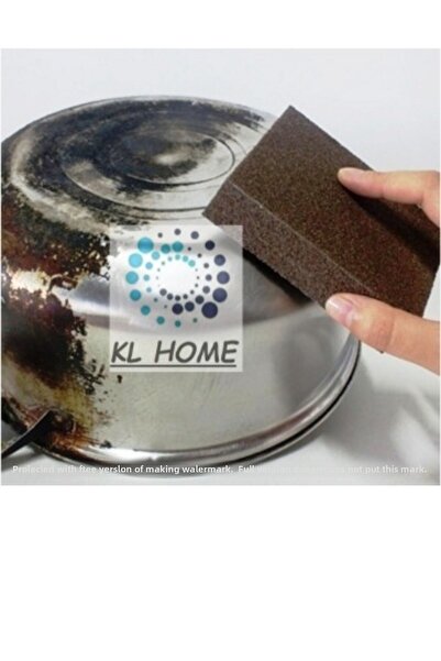 KL HOME New Generation Sponge Sanding - Steel Metal Wood for Cleaning Wedges and Pots (1 Pcs)