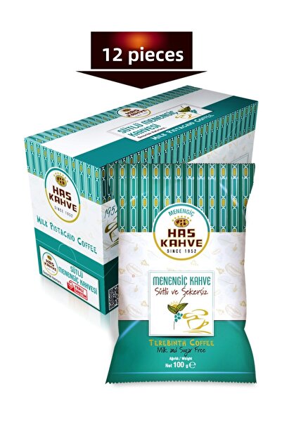 Has Kahve Terebinth Coffee with Has Milk 100 GrBox of 12