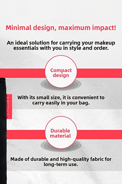 Missha Small Size Toiletry Bag Pouch a Square