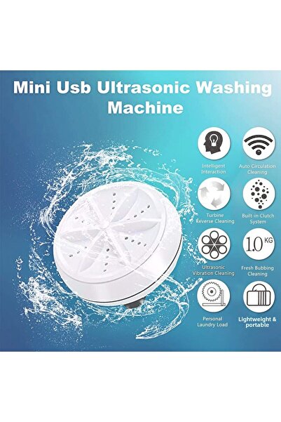 CNGZSHOP Мини преносима перална машина Преносима перална машина за пътуване