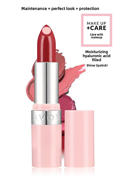 AVON Hydramatic Shimmer Lipstick Scarlet