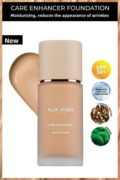 Alix Avien كريم أساس مضاد للعدوان بعامل حماية من الشمس SPF30 - 815 بندق وعسل