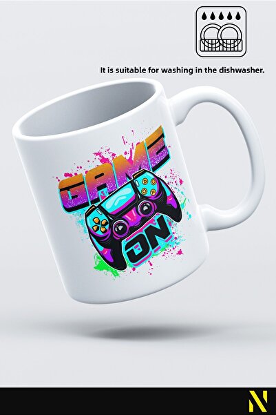 nilizma Gamer Player Themed Game on Mug Cup 330 ml