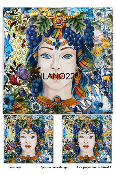 LİNEART ورق تزيين نحاسي مقاس 29 × 42 سم من سلسلة ميلانو - MILANO22