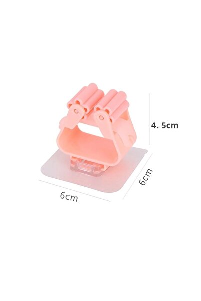 CMT Suction Cup Brush and Mop Holder Hanger 2 Pieces