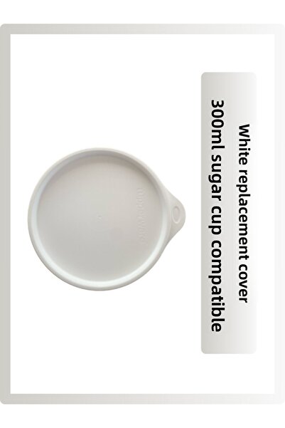 Tupperware 300ml White Candy Container - Compatible Spare Lid, 1 Piece