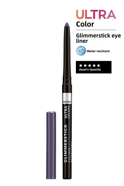 AVON Purple Gaze Glimmersticks with Elevator - Resealable Eye Liner